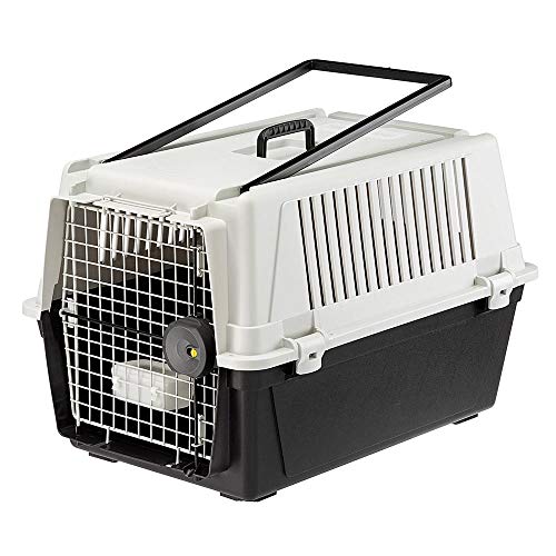 Ferplast Trasportino per cani di taglia media ATLAS 40 PRO, Box per trasporto animali, Porta in acciaio plasticato, Sistema di chiusura di sicurezza, Griglie per l'aerazione, 49 x 68 x h 45,5 cm