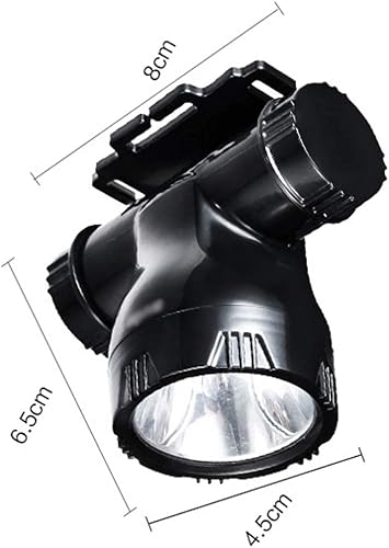 Miniatura 2 de Linterna frontal recargable para minería, camping, senderismo, pesca