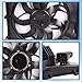 Bapmic 17427562080 Radiator Cooling Fan Assembly for BMW E87 E90 128i 323i 325i 328i 330i