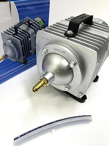 Image of ANMSALES Hailea ACO-388D Magnetic Air Pump AC Series for Pond,Biofloc,Fish Tank,Aquarium,Hydroponics