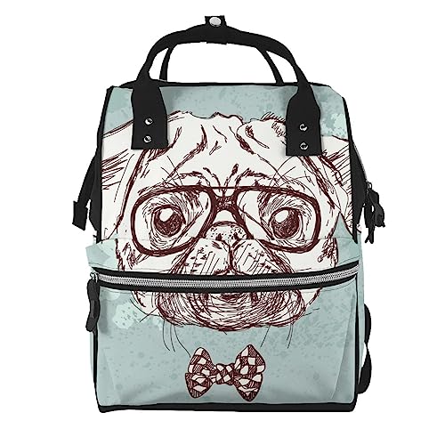 Sac carlin avec lunettes pour protéger votre ordinateur
