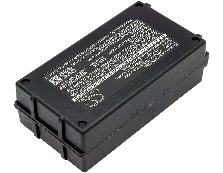 Batteria di ricambio 2000mAh per Jay Remote Cattron Theimeg, parte n.: 250810, BT 923-00075