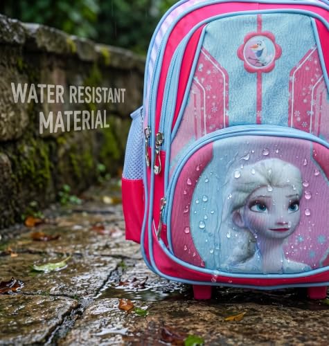 Image of ADSON 3D Embossed School Trolley Bag Large School Bag for Boy Girl, Kids School Bag, Travel Backpack for Girl Boy, Ideal for Children Trolley 16 Inch Water Resistant