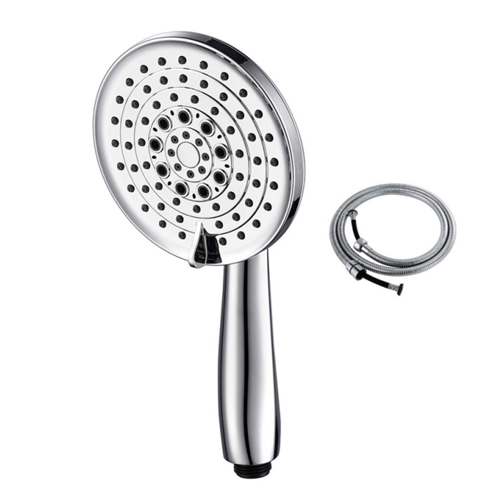 Pommeau de douche haute pression avec 5 jets massants et support réglable chic