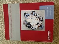 Accounting Undergraduate Capstone Strayer University 1285913434 Book Cover