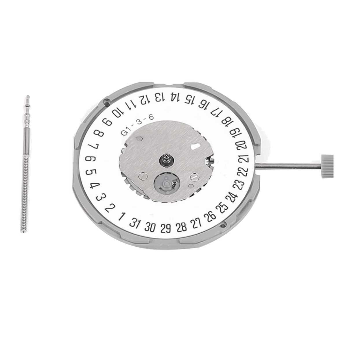 GM10/GM12 Watch Movement GM12 Six-Point Calendar+0Mm Three-Pin High-Precision Mechanical Watch Movement Replacement