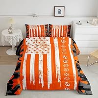 Set di biancheria da letto in pile di mucca delle Highland, per
