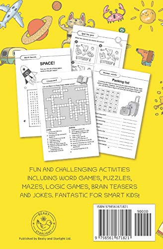 Awesome Games for Smart Kids: Fun puzzles, word games, and brain teasers. Activity book for ages 9-12. - Image 2
