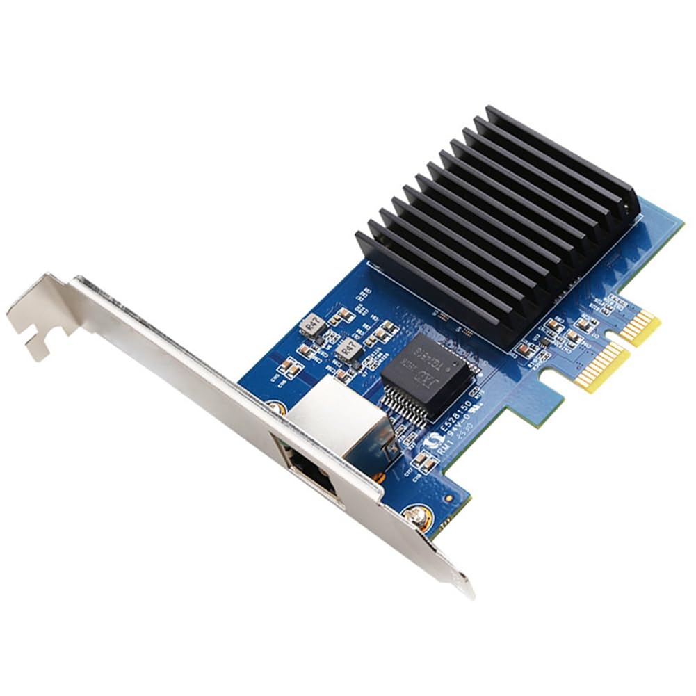 GH-EL100RD 有線LAN PCI拡張カード Jalzdieod 10Gb PCIe NIC Network Card Single RJ45 Port RTL8127 Chip