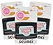 Scunci Black Gel Elastics, No Slip Grip, Strong Hold-Ponytailers (3-Pack of 14ct)