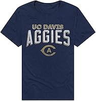 Vista 14 de Campus Lab Official NCAA Classic Distressed Logo Collegiate Classic Ring-Spun T-Shirt Unisex for Men & Women