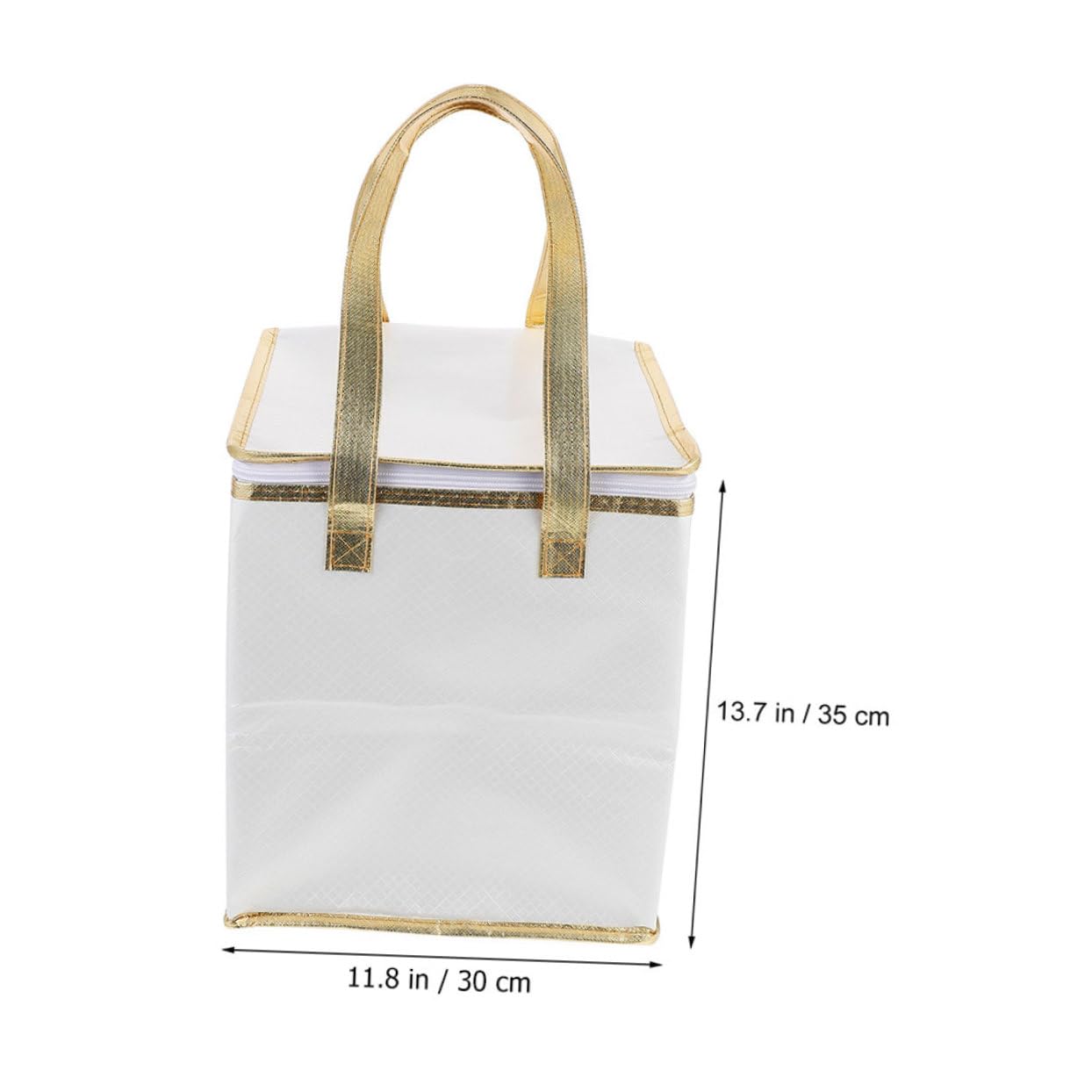 OUNONA Food Insulated Grocery Insulated Deliver Cake Carrier Cake Cooler Carrier Cooler Food Transport Pizza Warm Leakproof Cake Tote Thermal Aluminum