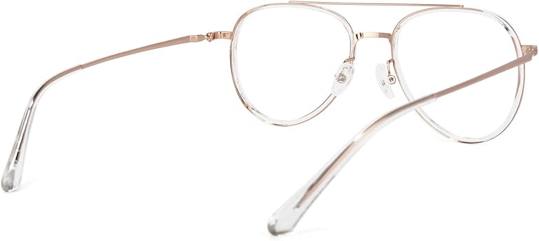 Amazon.com: Zeelool Readers Chic TR90 Aviator Reading Glasses for