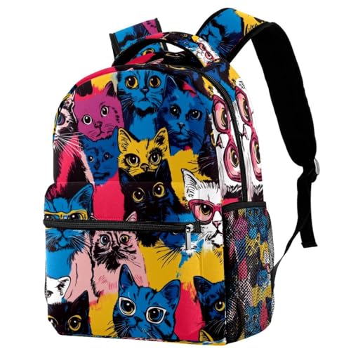 Sac à dos de campus pour filles et garçons - Parfait pour les journées de cours intenses