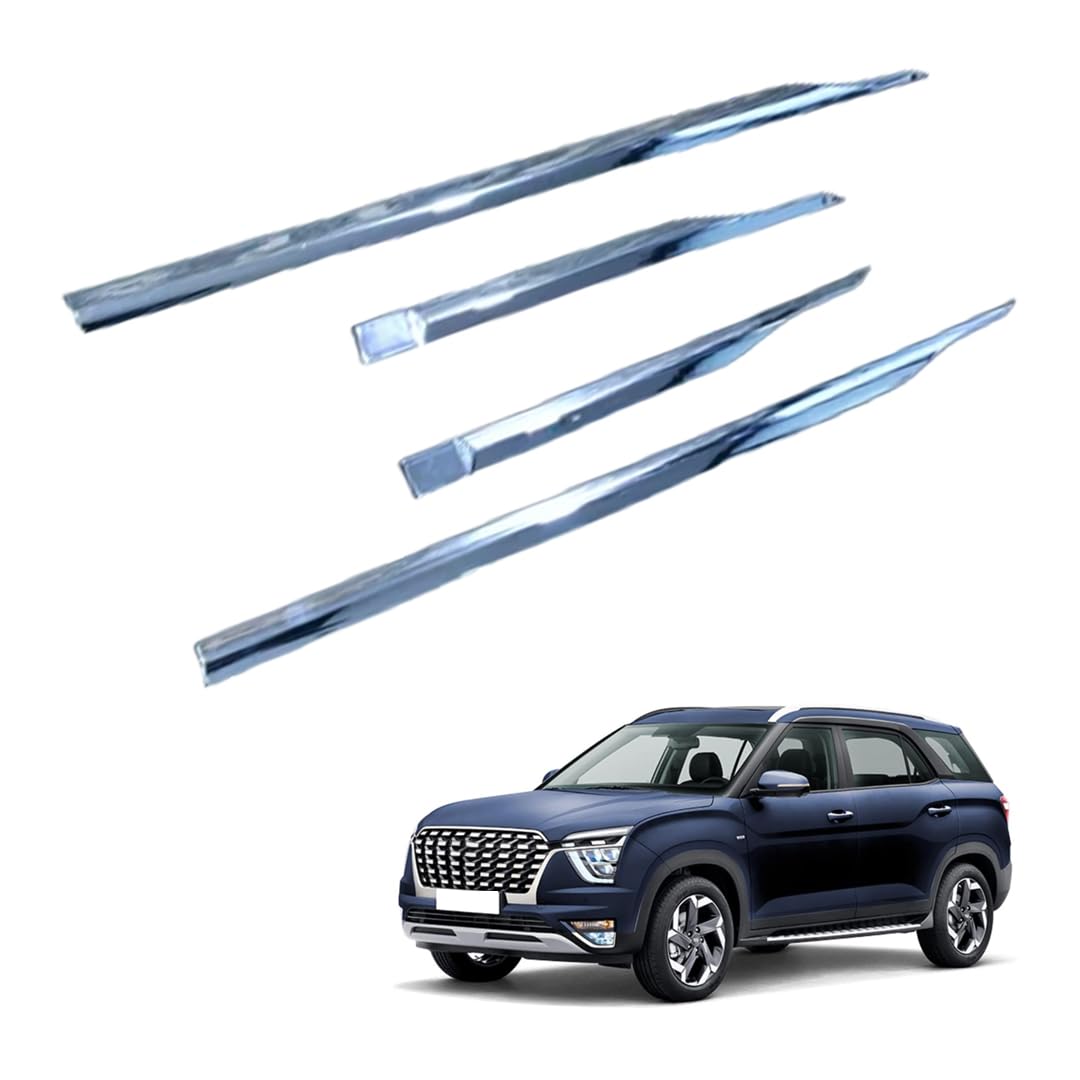 DriveStylish Car Door Body Side Beading/Molding/Cladding for Hyundai Alcazar Set of 04