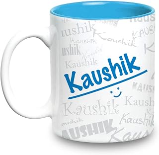 Hot Muggs Me Graffiti Mug - Kaushik Personalised Name Ceramic, 315ml, 1 Unit Price In India