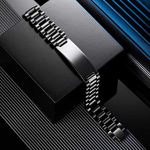 MeMeDIY TO MY SON Love from MOM AND DAD Courage Inspirational Bracelets Personalized Graduation Gifts for Son Stainless Steel Adjustable Wristband Birthday Gift4