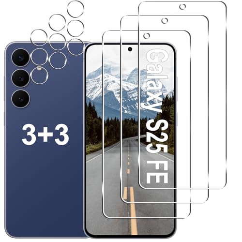 Verre trempé Samsung Galaxy S25 FE pour garder un écran intact au bureau et en voyage