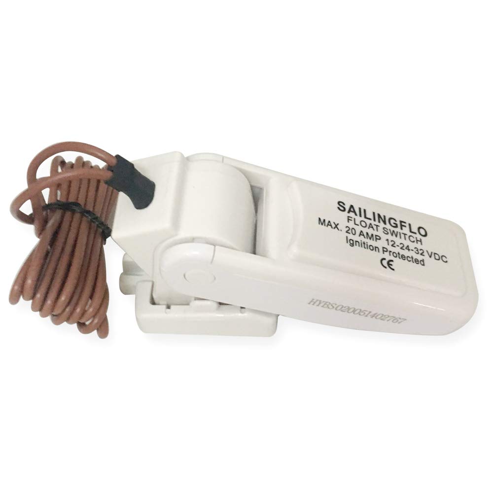 SAILINGFLO Automatic Boat Bilge Pump Float Switch 12/24/32VDC