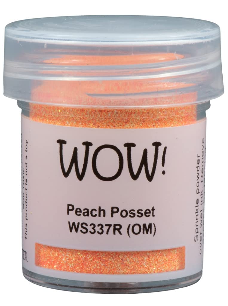 WOW! USA Wow Embossing GLTTR PEACHPOSST, Peach Posset