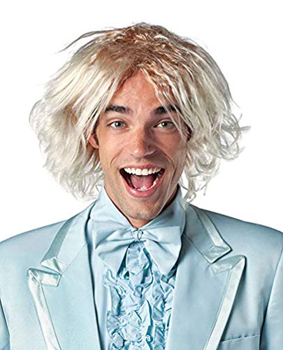 Rasta Imposta Dumb and Dumber Harry Dunne Wig Costume, Blonde, One Size