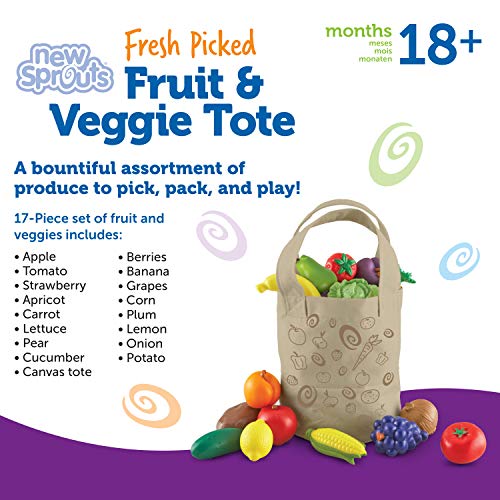 Learning Resources New Sprouts Fruit & Veg Tote – Bild 7