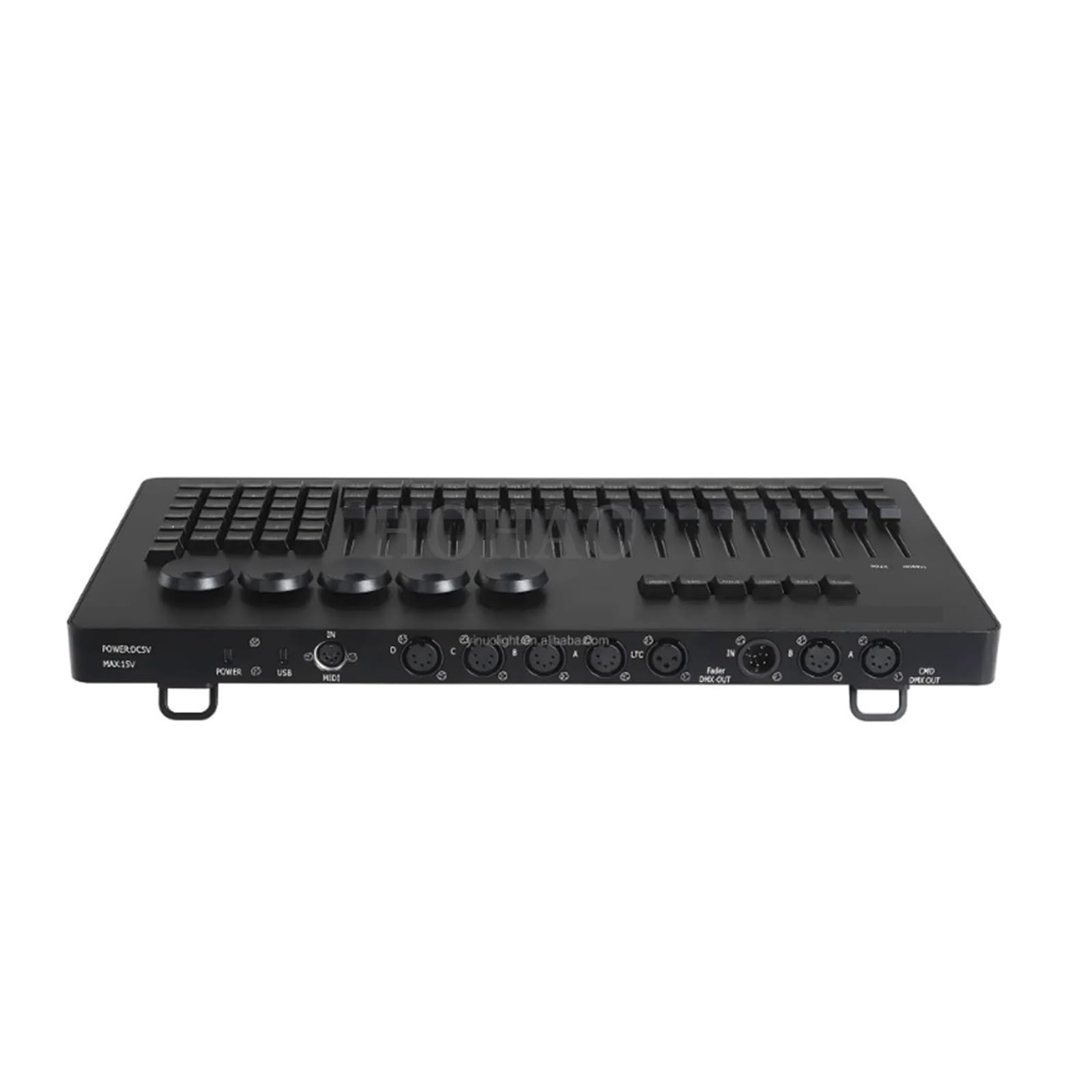 Controller DMX, Illuminazione da palco Ma2 Mini RGB Command Wing facile usare for console DJ, macchina for discoteca, studio, feste per spettacoli di luci(1x DMX 5pin)