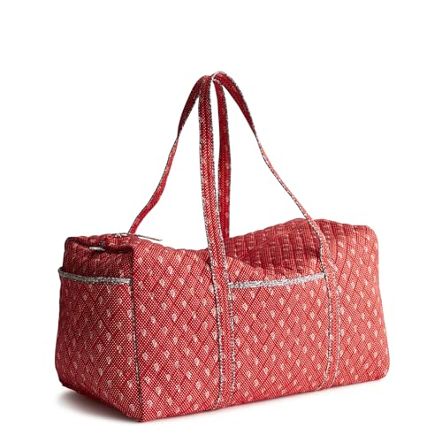 Vera Bradley Women's Large Original Duffel Bag-Premium Cotton