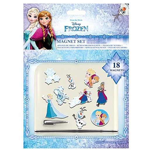 Set Imanes Disney, Multicolor, 18 x 24 cm