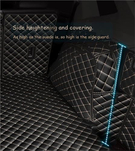 Tapis de coffre Mercedes-Benz GLB 2020 7 places accessoires protection intérieure - 7