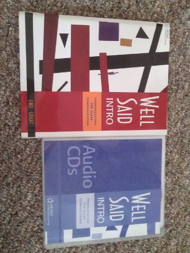 Well Said Intro: Pronunciation for Clear Commun... 1424098882 Book Cover