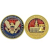USA 250th Anniversary Commemorative Coin – Celebrating 250 Years of American Independence & Freed...