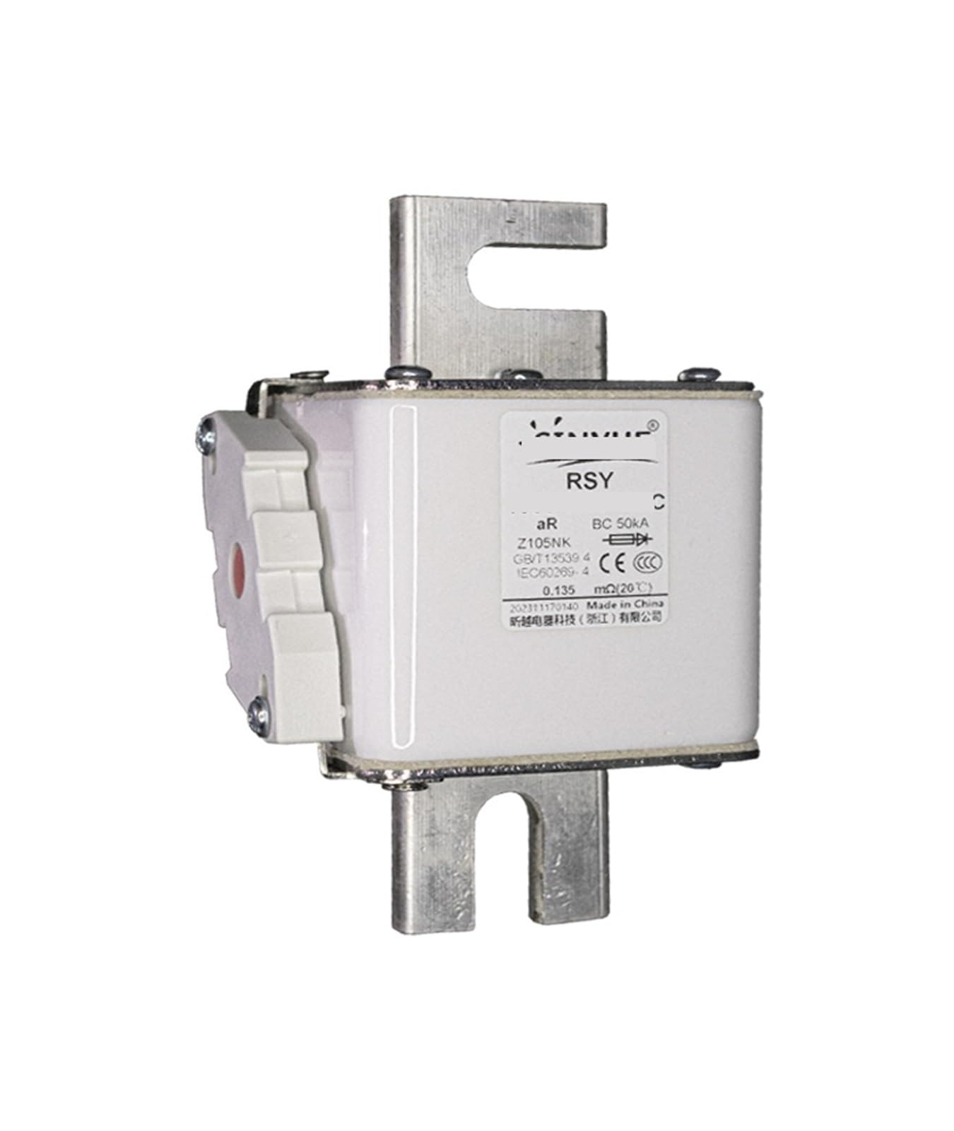 Fusible CC 500 V rapide 200A 500A 630A 1000A pour armoire électrique