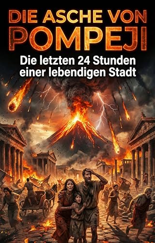 Asche von Pompeji: Die letzten 24 Stunden einer lebendigen Stadt (German Edition)