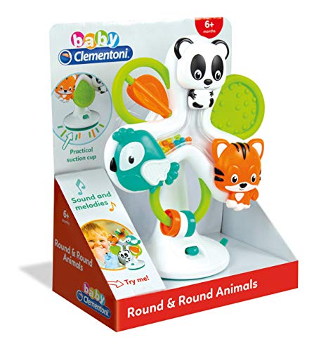 Clementoni Baby - Ring En Ring Dieren - Speelgoed Voor Hoge Stoel, activiteitencentrum educatief, 6+ maanden, 17261… - Image 3