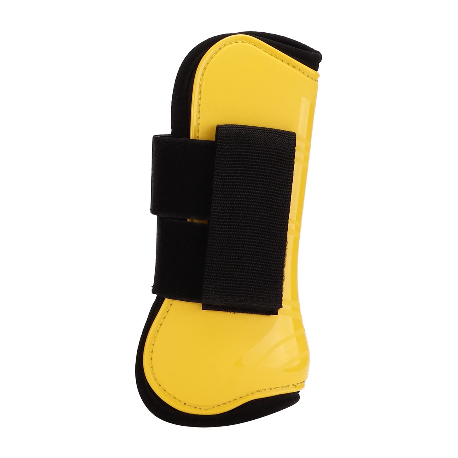 Stivali per tendini del Cavallo Stivali protettivi Comodi e Regolabili per l'allenamento del Salto del Cavallo Guscio in PU Neoprene 4 Pezzi Stivali per la Gamba Posteriore