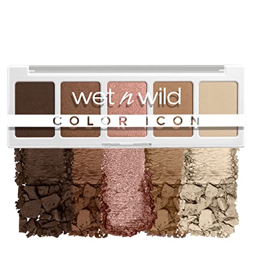 Wet n Wild Paleta Color Icon 5-Pan, Paleta de Sombras de Ojos, 5