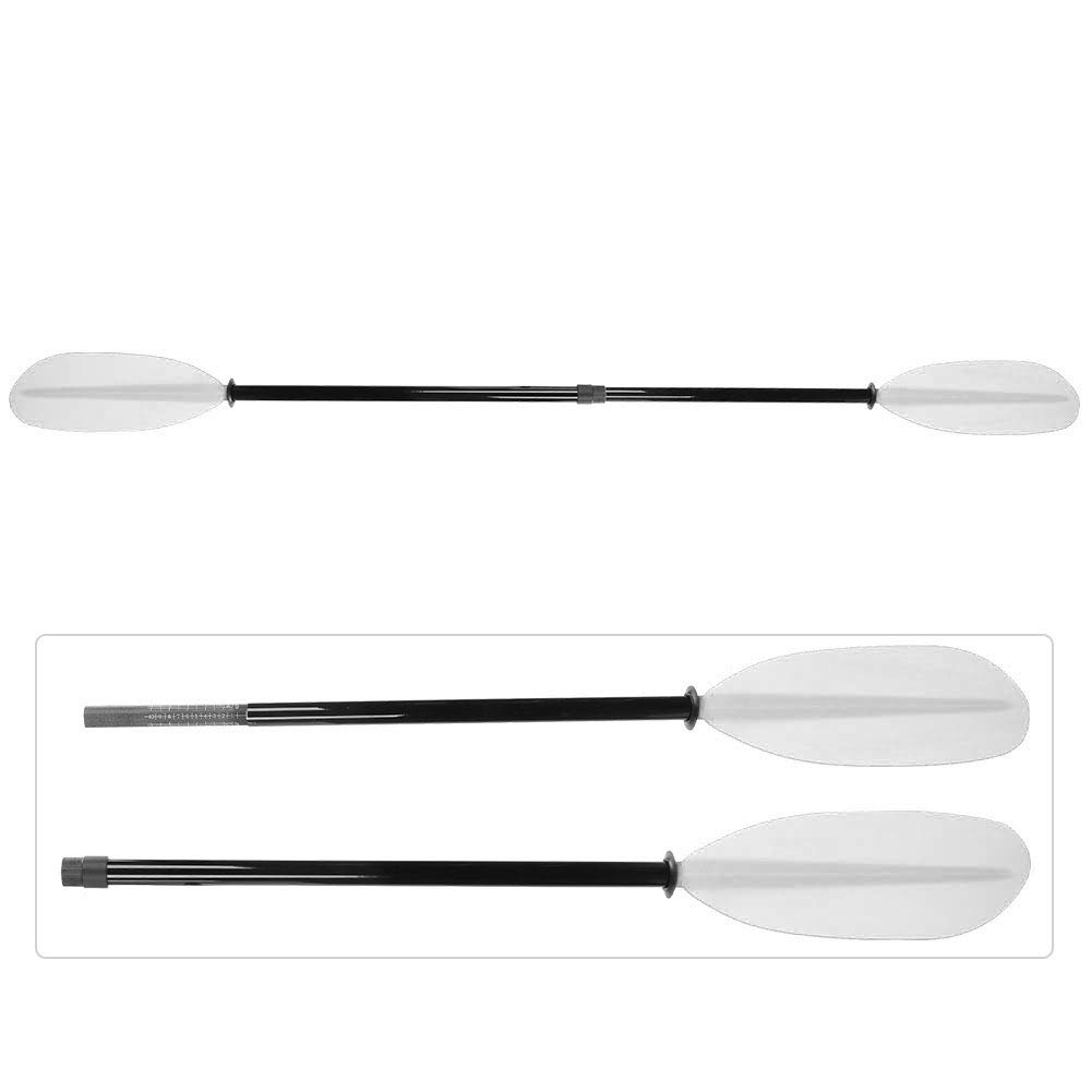 Paddle, pagaies réglables à Double extrémité en Fibre de Verre pour Bateau Gonflable de Kayak de Surf