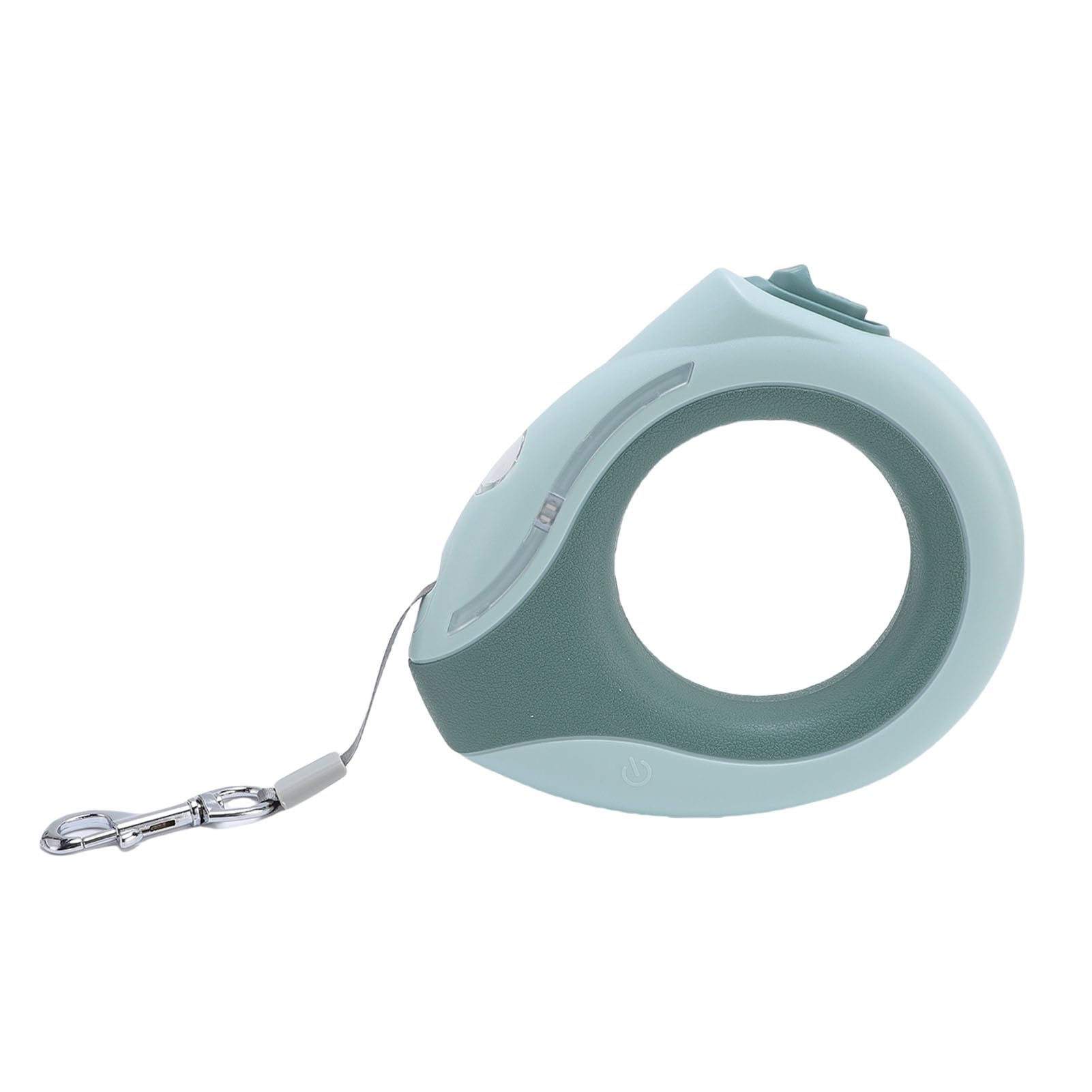 Laisse Rétractable pour Chien, Lumière LED Colorée, Réglage Automatique élégant pour Petits et Moyens Chiens, Conception Robuste (Verte)