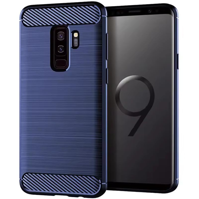 Image of Basic Case for Samsung Galaxy S9 Plus (Carbon Fibre Blue)