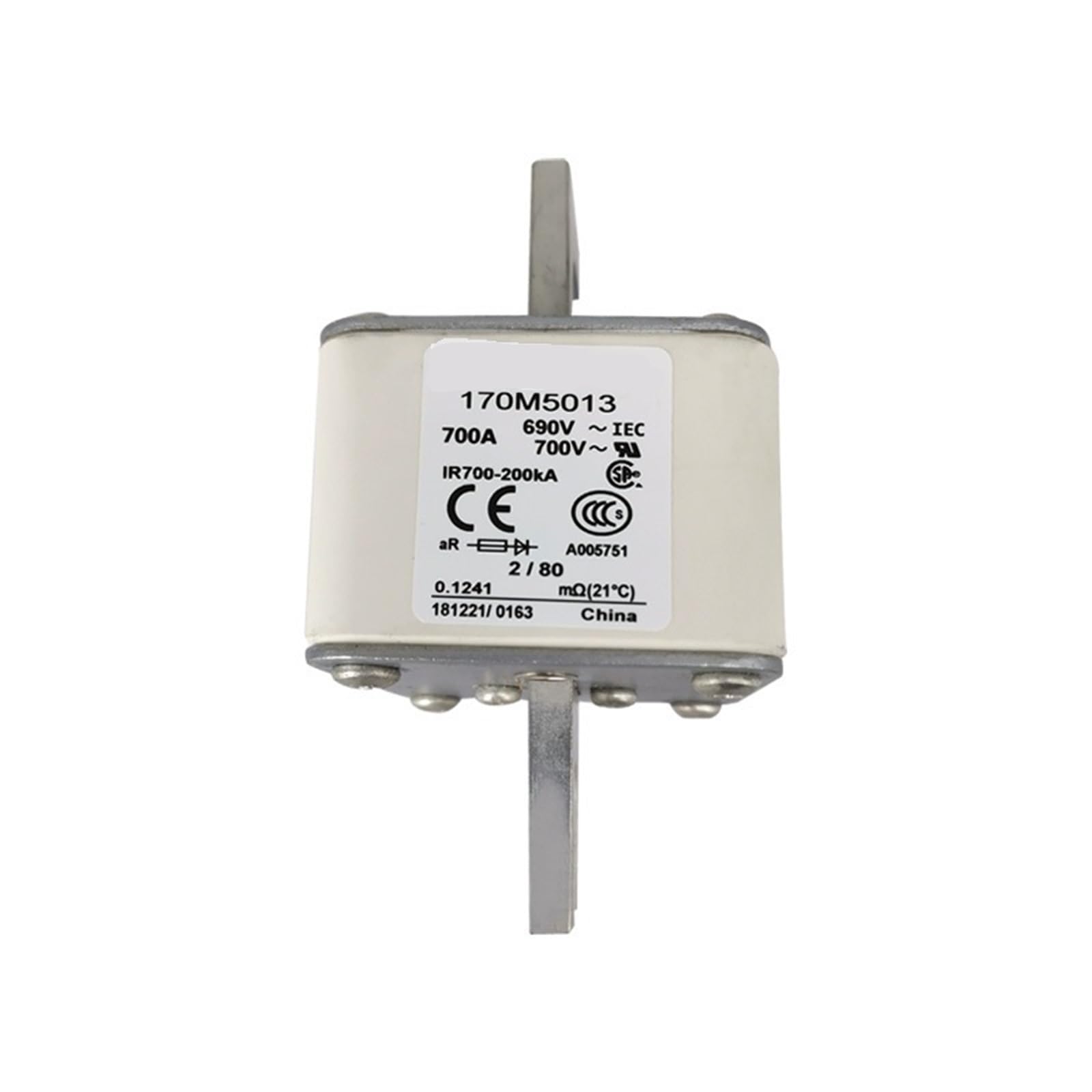 FBPQRCONS 170M5013 170M5015 170M5138 Electronic Components of Fuses(170M5015)