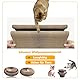 Leisuremix Magic Organ Cat Scratching Board 36cm lang, Katzenspielzeug Selbstbeschäftigung aus Pappe mit Glockenball für Katzen, Katzenzubehör Indoor