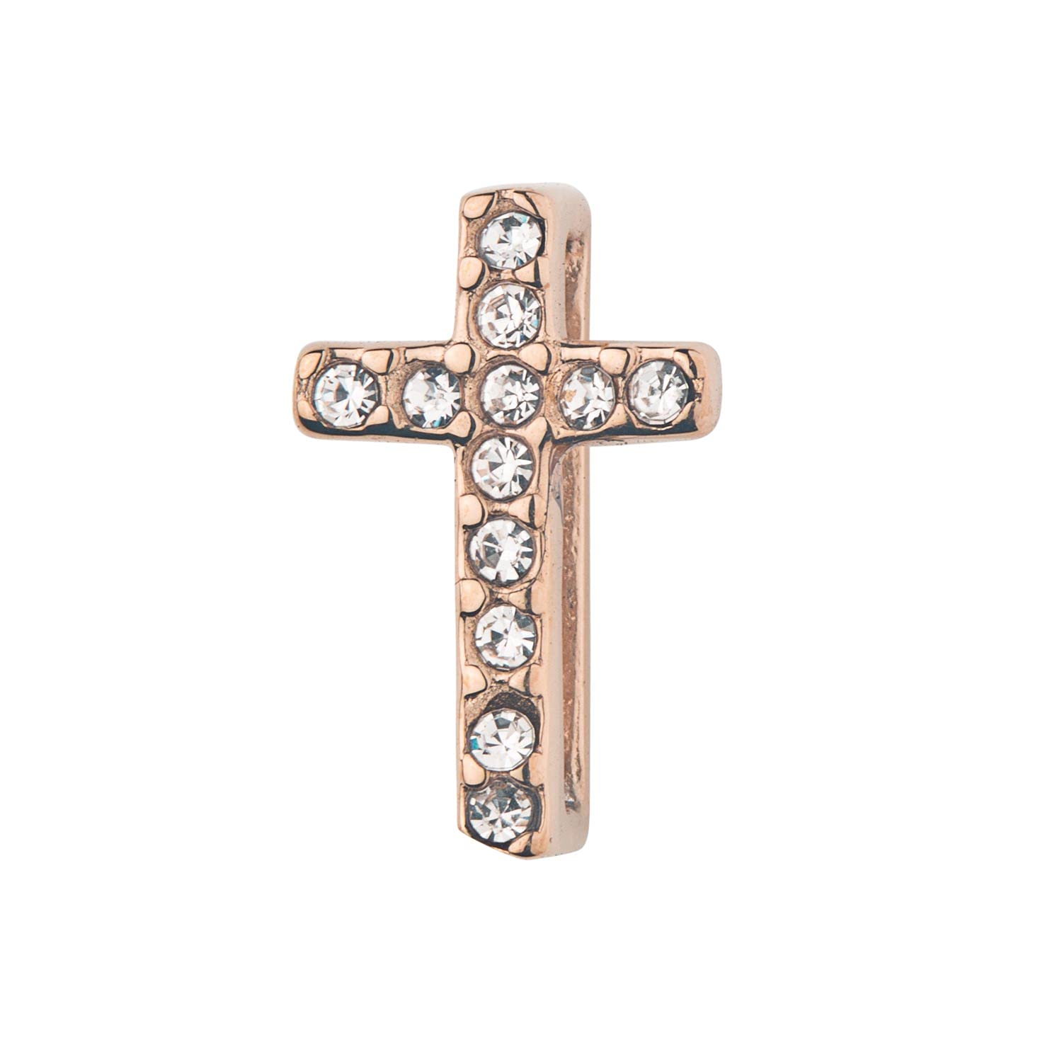 Krzyż charms do bransoletki z siateczką | Cross Charm | Bransoletka Charms Charms
