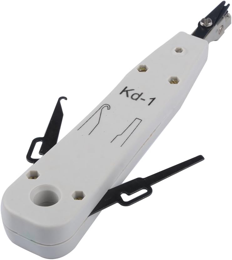 chargeline MF04-B06X8YKFDZ Punch Push Down Tool Telephone Socket Network Tool - White