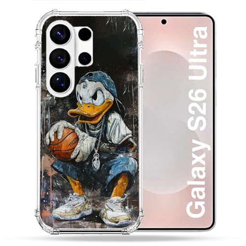 Coque Samsung S26 Ultra renforcée Street Art Donald Duck édition de haute qualité