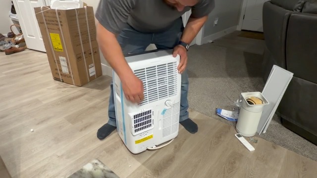 Image of 12,000 BTU Portable Air Conditioner for Rooms Up to 600 Sq.Ft, 41dB Ultra Quiet Portable AC Unit with App & Voice Control, 4-in-1 Cooling, Fan & Dehumidifier, Self-Evaporating System