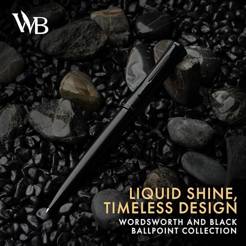 Wordsworth & Black BPM Wordsworth And Black Ballpoint Pen All Black Lacquer- Stunning Luxury Pen thumb #1