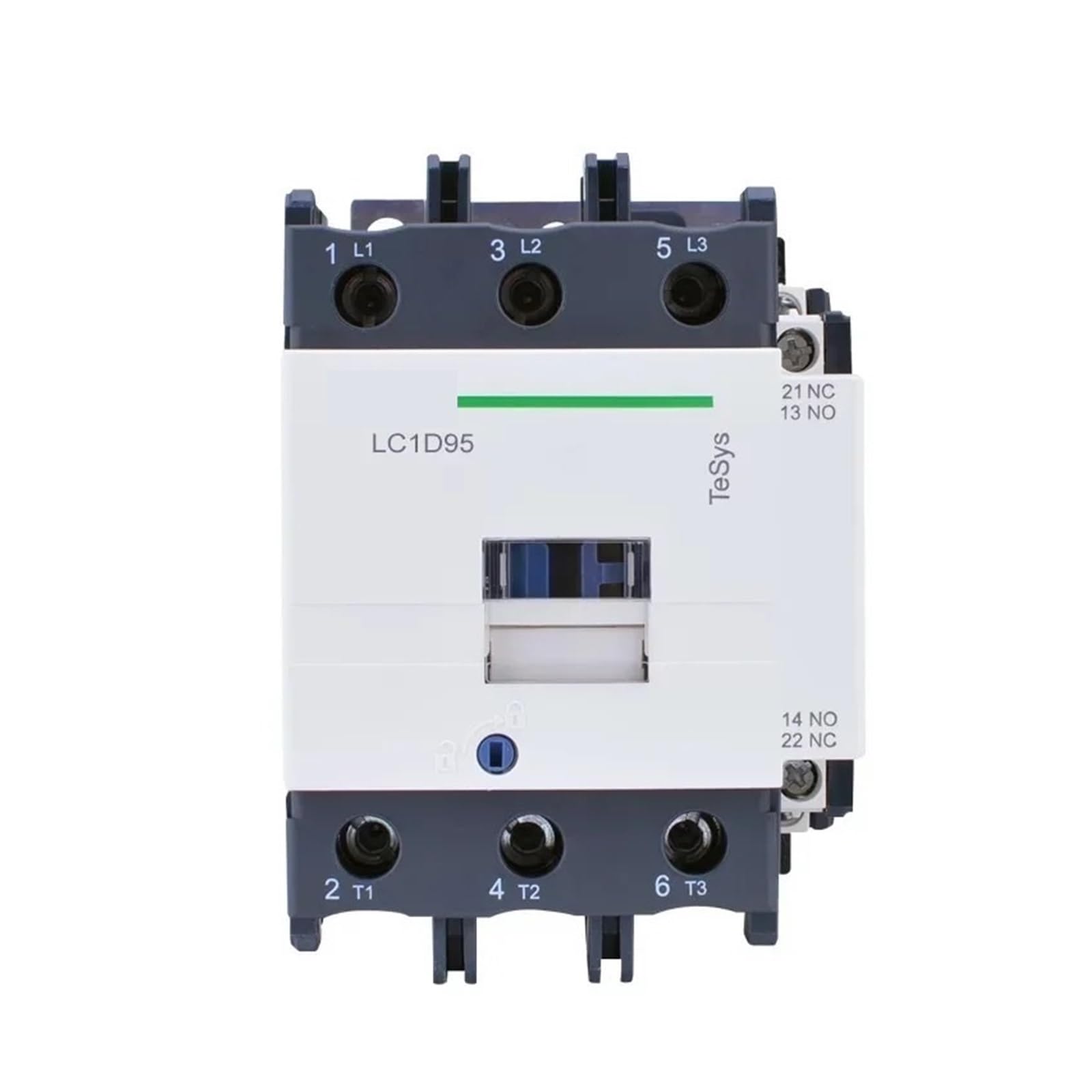 Contacteur triphasé LC1D95 robuste de 95A pour armoires électriques