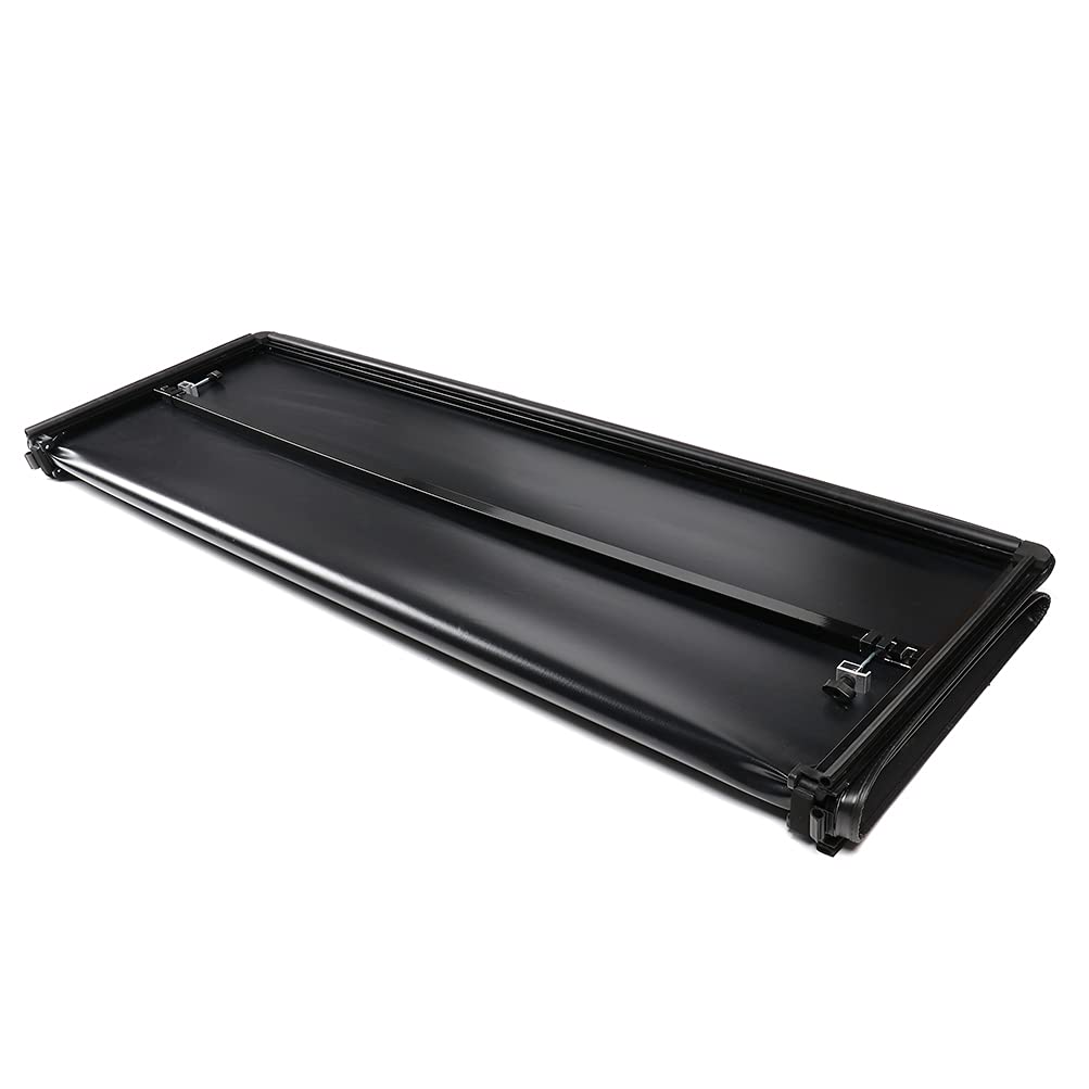 Photo 1 of ECCPP Soft Quad Fold Truck Bed Tonneau Cover fit for Chevy Silverado 