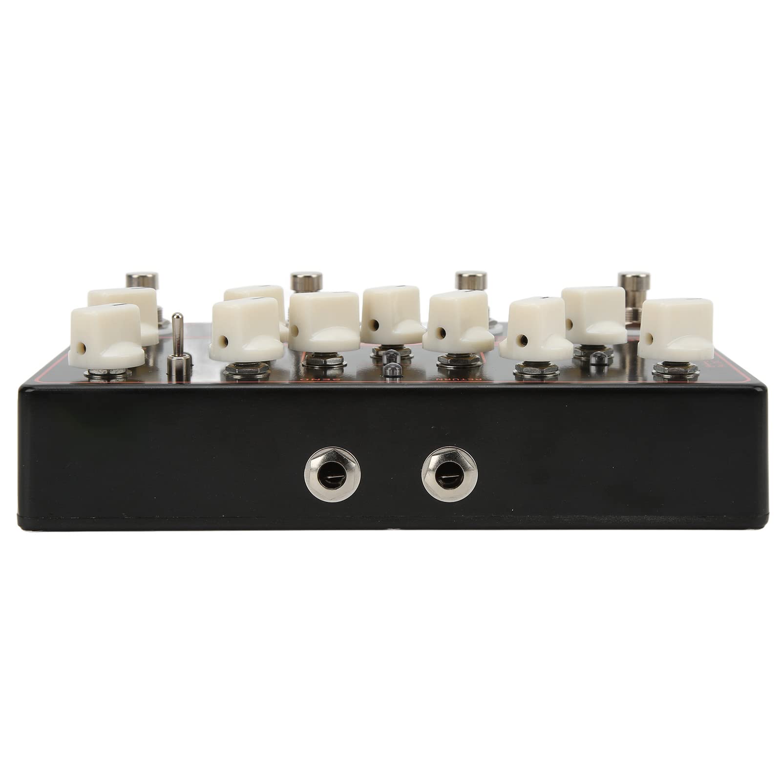 Pedał Syntezatora Gitara Elektryczna Distortion + Ts9 Overdrive + FX Loop + 25MS‑600MS Delay Efekt 4 w 1 Akcesoria Gitarowe